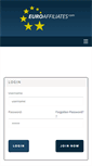 Mobile Screenshot of affiliate.euroaffiliates.com