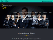 Tablet Screenshot of euroaffiliates.com
